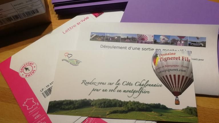commandez votre bon cadeau vol en montgolfière